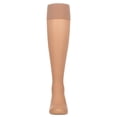 thumbnail image 4 of Melas Women's Silky Semi-Sheer 30-Denier Fashion Knee Highs - Womens - Female, One Size, Honey, 4 of 6