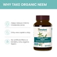 thumbnail image 2 of Himalaya Organic Neem para acn&#2013265929 leve y piel sana, 60 comprimidos, certificado org&#2013265921nico por el USDA, sin OMG, suplemento sin gluten, 600 mg, suministr, 2 of 5