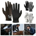 thumbnail image 5 of Fanjie Breathable Non-Slip Anti-Friction Equestrian Gloves Horse Riding Gloves Horseback Gloves Equipment For Horse Rider Accessories, 5 of 8