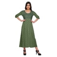 thumbnail image 1 of Moomaya Kurta à Manches 3/4 Imprimée pour Femmes Vêtements d'Été pour Femmes, 1 of 5