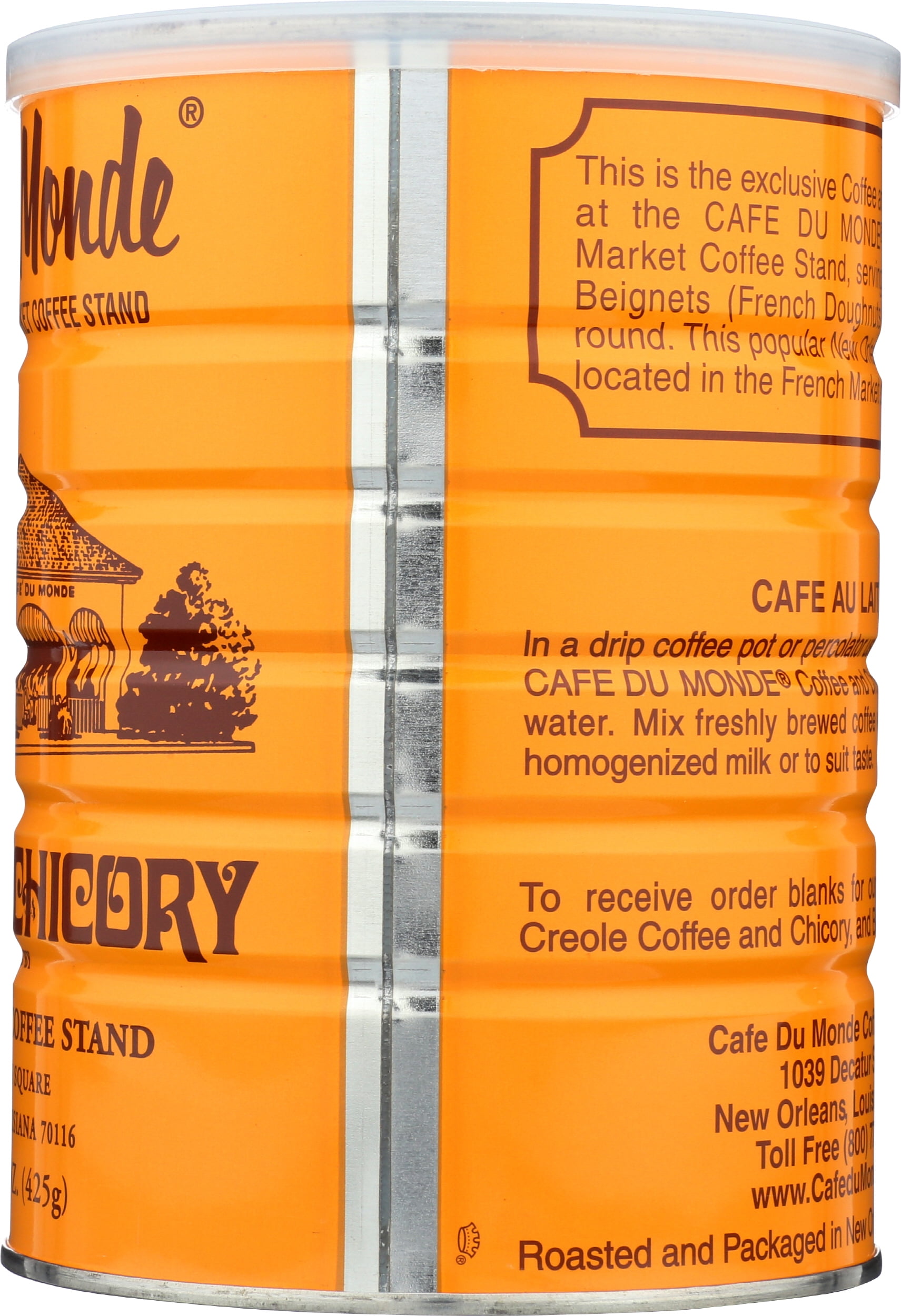 Café Du Monde Coffee And Chicory 15 Ounce Pack Of 6