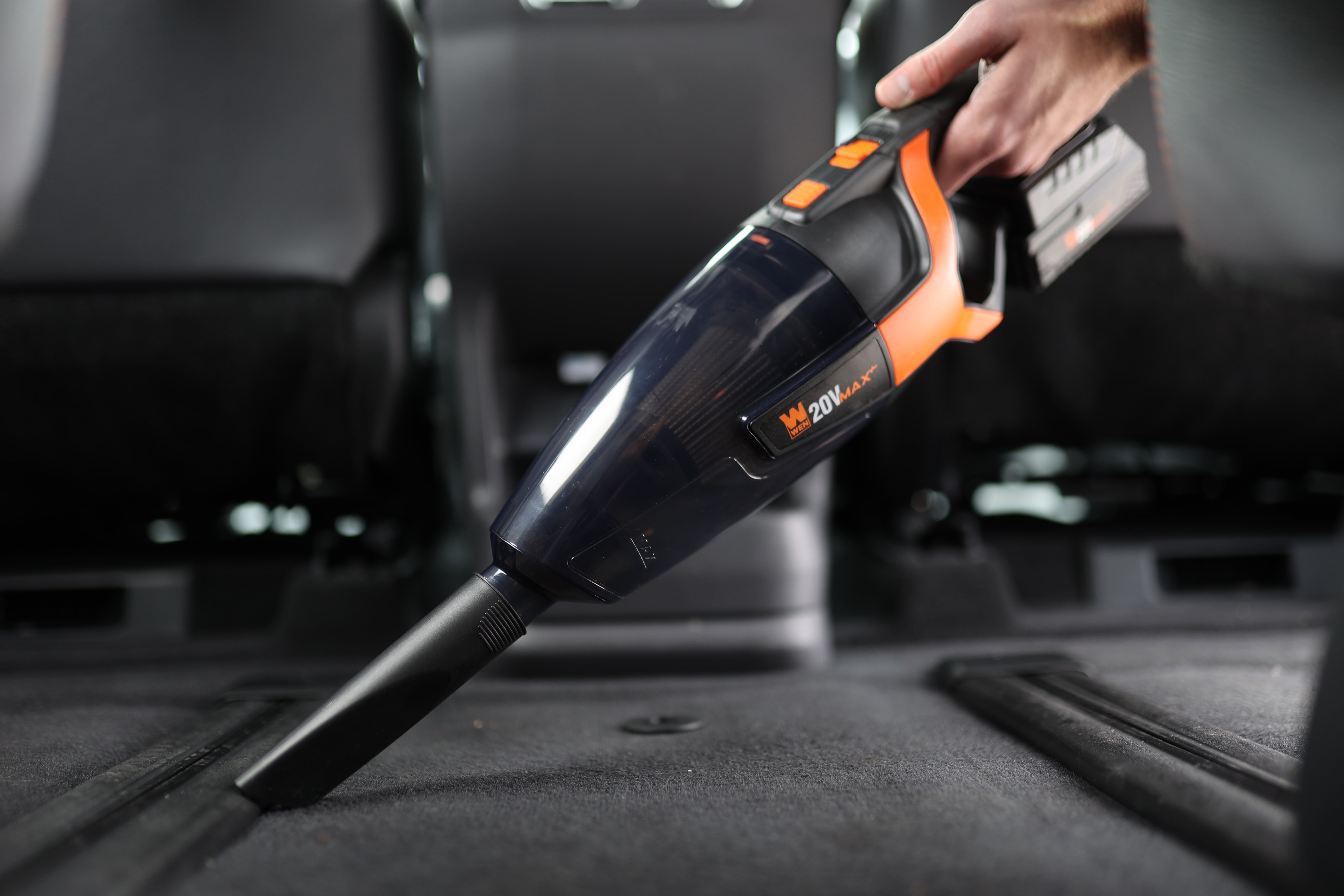 WEN 20V Max Cordless Handheld Vacuum Cleaner Kit with 2.0 Ah Lithium-Ion Battery and Charger