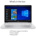 thumbnail image 4 of HP STREAM 14" 1920x1080 FHD N4000 4 64GB EMMC 14-CB187NR DIAMOND WHITE, 4 of 4