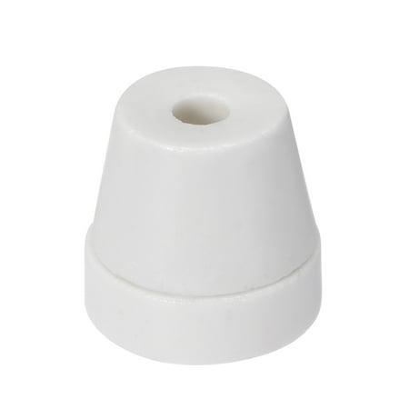 Uxcell 6.3mm Dia Ceramic Tapered Insulators Bead Alumina Porcelain Stepped Insulator