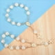 thumbnail image 1 of 20 Piezas Favores de Bautismo con Mini Rosarios Cruzados Pulsera de Cuentas AcríLicas Bautizo ComunióN Dedo Rosario Pulsera, 1 of 5