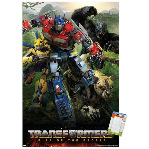 Transformers: Rise of the Beasts - Big 4 Wall Poster, 22.375" x 34"