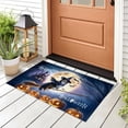 thumbnail image 3 of Happy Halloween Australian Shepherd Witch Pumpkins Bats Doormat Aussie Dog Lover Gifts Indoor Outdoor Welcome Mat - 13012, 3 of 5