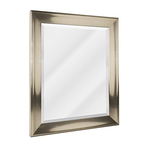 Head West 2076 Wall Mirror, 28 x 34, Grey