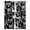 Black, variant on Eiffel Tower Blackout Curtains 63 Inches Long, European Architectural Retro Hand-Painted Thermal Insulated Black Out Curtains, Darkening Window Curtain Drapes for Bedroom Living Room 42"x63" 2 Panels