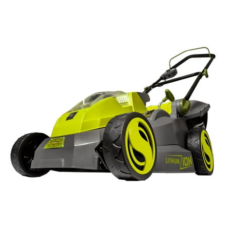 Sun Joe iON16LM-CT Cordless Lawn Mower | 16 inch | 40V | Brushless Motor (Core Tool (Best Battery Powered Lawn Tools)
