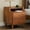 Walnut, variant on Nightstand with Drawers, Pre-Assembled, Natural Solid Wood Night Stand with Open Sliding Shelf, Mid Century Modern Small Bedside Table Cabinet for Bedroom, End Side Table, Natural Oak