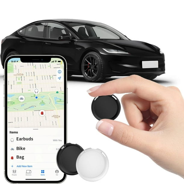 Rastreador GPS CYBERDOT Real Time Mini Air Tracker para coche, paquete de 2