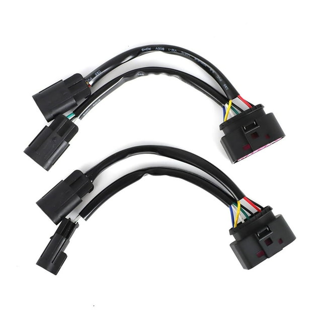 Conjunto de reemplazo de arneses de conversión de delanteros de 2 piezas para modelos 1500, 2500 y 3500