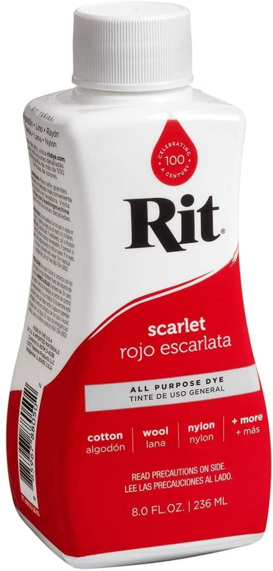 Liquid Dye, 8 Ounce Scarlet