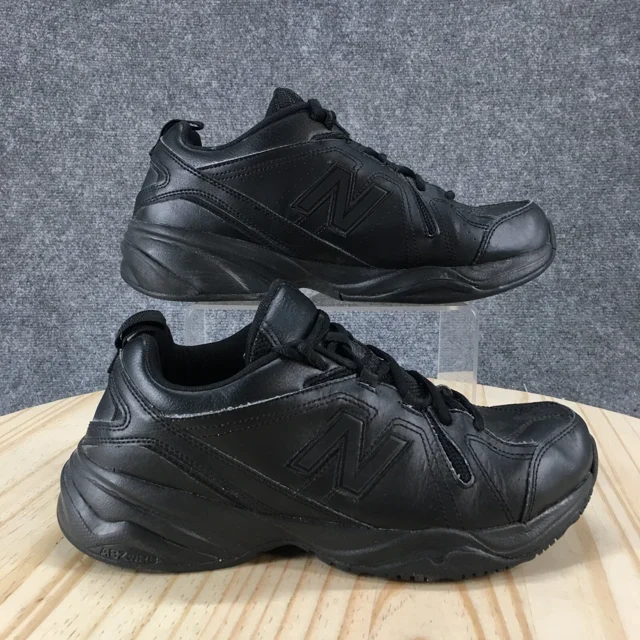 New Balance Shoes Mens 8EEEE 608v4 Athletic Low Sneakers MX608V4B Black Leather