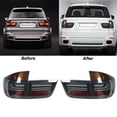 thumbnail image 3 of LED Tail Lights, LCI Style LED Tail Lights Rear Brake Turn Signal Running Reverse Fog Lamp Fit for X5 E70 X5M 2007 to 2013, 3 of 7