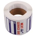 thumbnail image 2 of 1 Roll of Oil Change Sticker Car Oil Changing Service Sticker Car Repair Oil Change Service Label, 2 of 4
