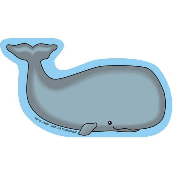 SHAPES ETC. Mini Notepad - Whale