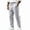 Light Gray, variant on UDAUDU Men's Wide Leg Sweatpant Athletic Lounge Baggy Pants with Pockets Drawstring Trouser Casual Workout Open Bottom Sweatpant 2XL