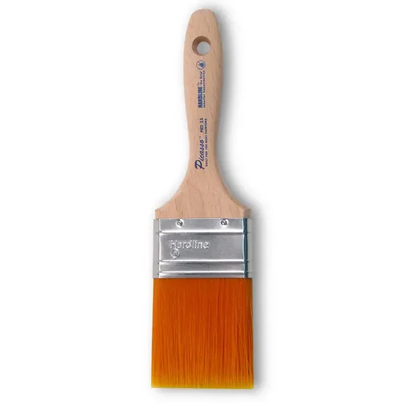 2-1/2" Proform Technologies PIC2-2.5 Picasso Hardline Straight Cut Beavertail Handle Paint Brush