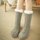 thumbnail image 1 of Calcetines de algodón de invierno para mujer, calcetines de suelo gruesos y lisos, calcetines de alfombra, calcetines de mujer, 1 of 4