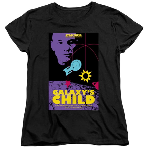 Star Trek Tng Season 4 Episode 16 Women's T-Shirt Black