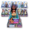 Disney Princess Cute Mini Poseable Miniature Doll Toddler 3.5" Figure Mini MOANA Packed in Clear Display Box