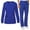 122#Blue, variant on Women's Scrubs Healthcare Top,Long Sleeved Pants Sets with Pockets Blue 2XL