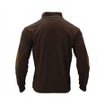 thumbnail image 5 of Gephdiin Long Sleeve Shirts for Men Men's T-Shirts Classic Long Sleeved Collar T Shirt Button Down Shirt Pocket T Shirt Mens Long Sleeve Tee Shirts Graphic Tees Men Corduroy Brown 3Xl, 5 of 9