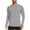 Gray, variant on Lumeqa Men's Rash Guard Shirts Swim Shirts UPF 50+ UV Sun Protection Long Sleeve Shirts Lightweight Quick Dry