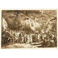 thumbnail image 2 of Felice Giani 18x14 Gold Ornate Wood Frame and Double Matted Museum Art Print Titled - The Triumph of Paul Emilius (About 1812-1813), 2 of 4
