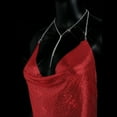 thumbnail image 4 of gbyLJF Sequin Halter Neck Tops for Women V Neck Glitter Shirts Sparkly Open Back Tank Top for Party Club Night Disco Concert, 4 of 6