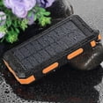 thumbnail image 3 of Solar Power Bank Charger, 20000mah Portable Solar Battery Charger with LED Torch, Compass, Outdoor Solar Phone Charger for Phone, Tablet, Camping, 3 of 5