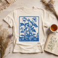 thumbnail image 6 of Vintage Botanical Wildflower Graphic T-Shirt | Retro Pressed Flowers Tee | Gift for Her, 6 of 9