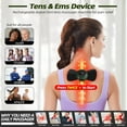 thumbnail image 2 of Intelligent Wireless TENS & EMS Unit Rechargeable Electric Deep Tissue Powered Muscle Stimulator Massager Machine Pain Relief rapy for Back Shoulder Leg Neck Arms, 2 of 2