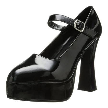Ellie Shoes E-557-Eden 5 Chunky Heel Womens Mary Jane Pump. 11 / Black