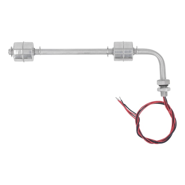 Water Level Sensor Stainless Steel Liquid Float Switch Controller for Pool Pump Fish Tank Aquarium Pond AC DC 0~110V Length 200mm