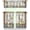 cfcl-481, variant on Kitchen Rules Curtains Valances and Tiers Set for Windows,Love Home Vintage Bathroom Window Curtain Valance 3 Piece Sets,Kitchen Decor for Living Room,54"x 36"