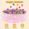 thumbnail image 5 of CASEMIOL Large Ball Pit, Glow Pink Ball Pit for Babies Indoor Playground Quipment, Foam Ball Pit Playroom Essentials, One Year old Girl&Boys Birthday Gifts, 5 of 7