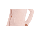 thumbnail image 3 of Charter Club Women's Cotton Textured V Neck Sweater Pink Size XX-Large, 3 of 3