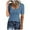 Navy, variant on Women’s Short Sleeve Henley T Shirts Button Down Slim Fit Tops Scoop Neck Ribbed Knit Shirts