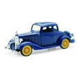 thumbnail image 2 of New Ray 1933 Chevrolet 2 Passenger 5 Window Coupe Blue 1/32 Diecast Model Car by New Ray, 2 of 5
