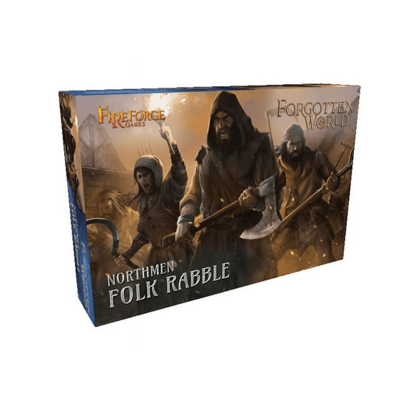 Fireforge Games Forgotten World Northmen Folk Rabble (18) 28mm Miniatures