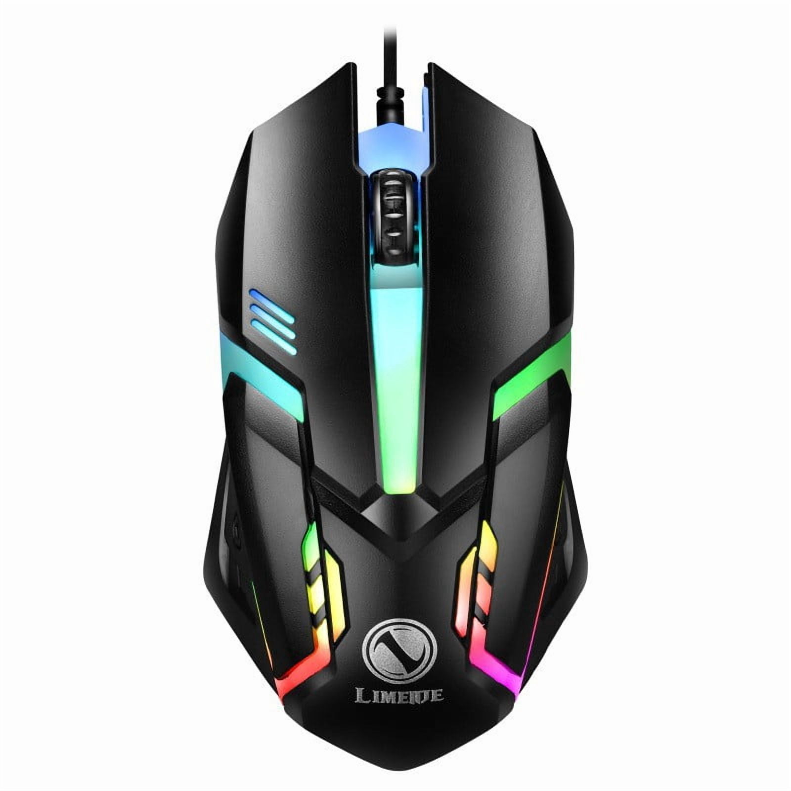 Dual-Mode Bluetooth Mouse RGB 2.4G Wireless Mouse Gaming Mouse 6 Buttons Silent Mouse For MacBook Tablet Laptops Computer
