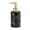 Black, variant on DQQ153 Simple Ceramic Straight Soap Dispenser Hotel Club Bathroom Lotion Press Pump Bottle