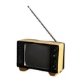 thumbnail image 2 of Lipstore Sculpture Décorative en Forme de Radio Vintage, Objet de Collection, Jaune Européen, 2 of 8