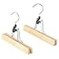 thumbnail image 3 of Whitmor 6026-310 Cintre Mou en Bois Naturel - Pack de 2, 3 of 3