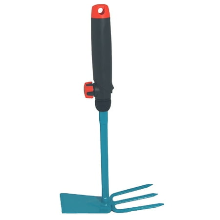 Hand Hoe - Gardena 08914 Combisystem Metal Hand Hoe with 3 Teeth