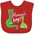 thumbnail image 3 of Inktastic Mamaws Boy Grandson Gift Dinosaur Boys Baby Bib, 3 of 4