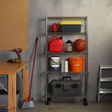 Ktaxon 5-Tier Adjustable Steel Storage Rack - 1000lbs
